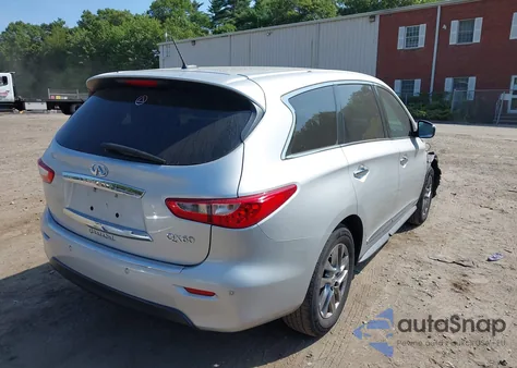 2014 Infiniti Qx60 из США, поврежденный, VIN 5N1AL0MN1EC500980